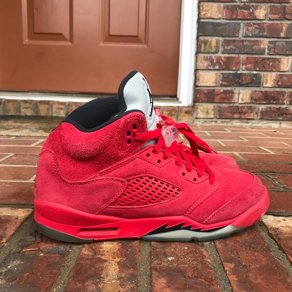 retro 5 red